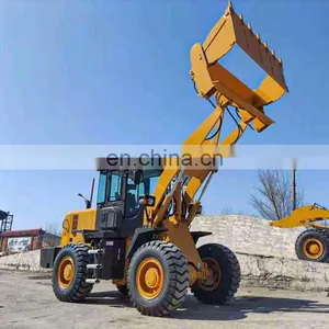 Stable Function Wheel Loader 3Ton ZL30 930 With Log Grabber thumbnail-3