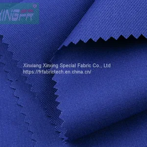 CVC Fire Retardant Fabric Flame-Retardant Woven Fabric CVC FR Fabric thumbnail-3