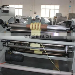 Automatic TPE Film Nomex Paper Slitting Machine Slitting Rewinder 33 Production Capacity 600/800mm +/_0.1mm 150m/min 400mm 6kw thumbnail-4