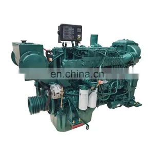 Brand New 330kw 450hp 2100rpm 6 Cylinders Sinotruk D1242C Series D12.45C01 Marine Diesel Boat Engine thumbnail-1