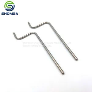 SHOMEA Customized Small Diameter One Round Closed End Stainless Steel Bent Tube thumbnail-1