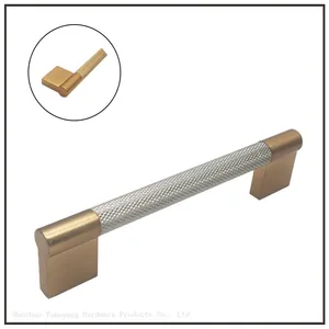 NEW European Style Cabinet Door Handle Drawer Wardrobe Cupboard Kitchen Cabinets Handle Bar Pulls thumbnail-4