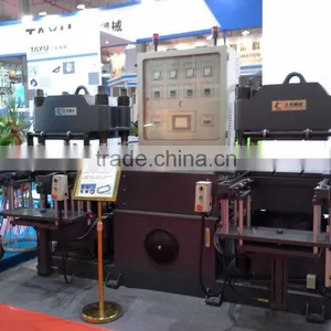 Rubber Compression Molding Machine , Rubber Vacuum Heating Press , Rubber Press Machine 250T thumbnail-3