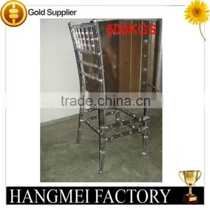 Knocked Down Wedding Clear Resin Chiavari Chair thumbnail-1