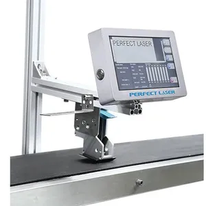 Fully-Automatic High Resolution Expiry Date QR Code Logo Numbers Inkjet Printer on Cable Paper Package thumbnail-1