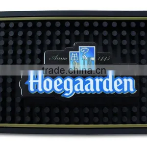 Custom Branded Logo Soft PVC Natural Pvc Material Color Printing Bar Mat thumbnail-3