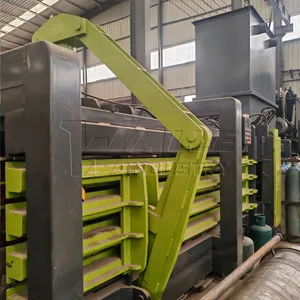 High Density Waste Cardboard Baler Hydraulic Press for Packaging Industry Waste thumbnail-2