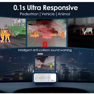 InfiRay NV2 Intelligent Thermal Imaging Camera Night Vision Driving Recorder for Cars and Buses Optics Instruments thumbnail-4