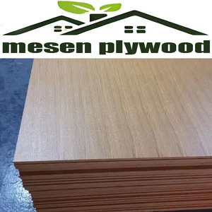 3mm 5mm 9mm 12mm 15mm 18mm 25mm Chinese White Oak Wood Veneer Fancy Plywood for Decoration thumbnail-1
