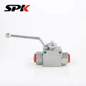 Sempeck Hydraulic Fitting, High-Pressure Ball Valve, Ferrule-Type High-Pressure Ball Valve, BKH 304 Stainless Steel Internal Thread Hydraulic thumbnail-2