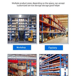 Heavy Duty Steel Enclosed Storage Rack for Warehouse Organizing | OEM Factory Supply thumbnail-3