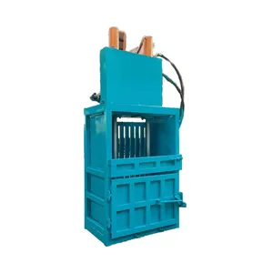 Vertical Hydraulic Baler Cotton Bale Machine Clothing Baling Press Baler Machine for Used Clothing thumbnail-1