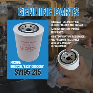 SANY WHOLESALE SANY DIESEL FUEL CLEANER FILTER B222100000521 P552561 60201217 ME035393 for SY195/SY205 /SY215 EXCAVATOR PARTS thumbnail-2