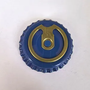 27mm Metal Pull-tab Ring Caps for Drinking Bottle Lid thumbnail-1