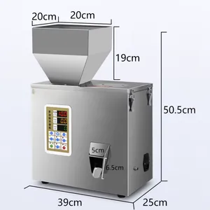 Filling Machine Double Head Salt Rice Nuts Spices Pouch Granule Weighing Filling Machine thumbnail-3