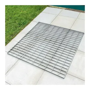 Steel Grating, Photovoltaic Platform Walkway, Step Treads, Stainless Steel Drainage Channel Covers, Catwalks, Hot-dip Galvanized Steel Grating thumbnail-3