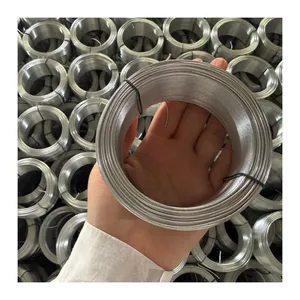 Hot-dip Galvanized Tightly Wound Wire (for Electroplating or Bundling); Bending Services Available. thumbnail-1