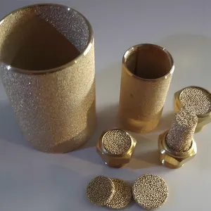 Sintered Copper Powder Filter Element 1 Year Warranty 20 Micron With Mill Test Report thumbnail-1