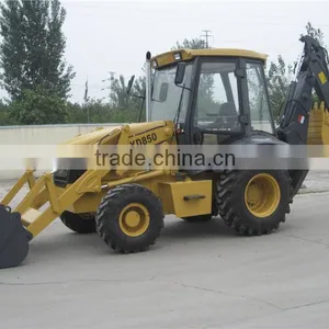 CE and SGS Approved Tractor Loader and Backhoe With Mower for Sale XD850 Made in China thumbnail-2