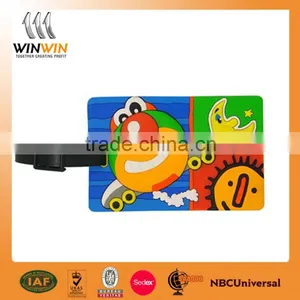 Promotion Fashion Soft Pvc Luggage Tag thumbnail-5