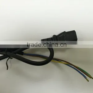 H05VV-F 3*0.75mm NS-15 2 Plug Code IEC 60320 C13 Applicable Flxible Power Cord Cable thumbnail-1