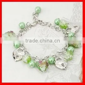 Fashion Heart Lock Bracelets thumbnail-1