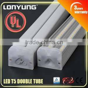 High Quality Doube t5 Lamp With Power Cord 3ft 4ft 6ft t5 Lighting Fitting DLC UL thumbnail-1