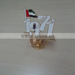 New Fashion 1971 United Arab Emirates Country Flag Bracket Display Trophy National Day Gifts thumbnail-2