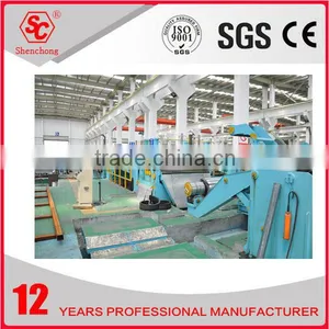 1550mm Automatic Uncoil Straightening Cutting Production Line for Metal Sheets thumbnail-2