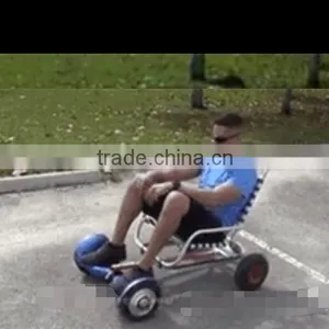2016 New Arrival Hoverboard Cart Four Wheel Self-balancing Electric Scooter Cart thumbnail-5