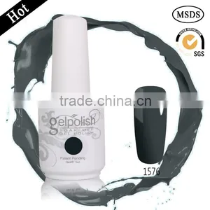 177 Pure Colors Decor UV Gel Nail Art Tips Shiny Cover Extension Manicure thumbnail-5