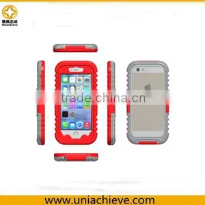 For Iphone Waterproof Cell Phone Case Red thumbnail-1