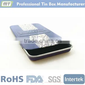 Rectangular Slide Slim Pocket Tin Box thumbnail-1