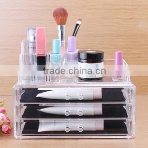 C42 ANPHY Large Makeup Box Jewelry Organizer Crystal Drawers thumbnail-3