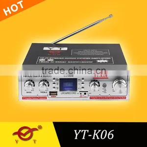 High End Audio Amplifier YT-K06 With Usb/sd/lcd thumbnail-1