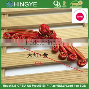 Sedex Audited Factory 2 Pillar Chinese Knot Frog Closure Button thumbnail-1
