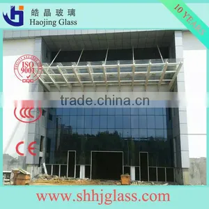 Best Designed Glass Curtain Wall Thoughened Glass With Colors thumbnail-1