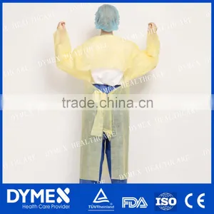 AAMI Level 3 Thumb up Anti Fluid Impervious Gown With Open Back thumbnail-2