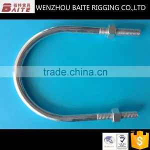 HARDWARE RIGGING ZINC PLATED U -SHAPED BOLT WITH NUT thumbnail-4