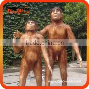 1.7 Meters High Life Size Simulation Realistic Ape Man thumbnail-1