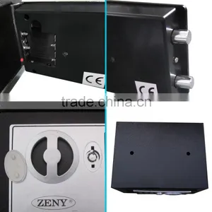 Small Digital Electronic Safe Box Keypad Lock Home Office Hotel Gun Black New thumbnail-2