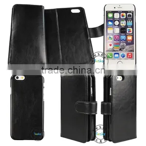 Wholesale High Quality Wallet Leather Case for Iphone 6 thumbnail-1