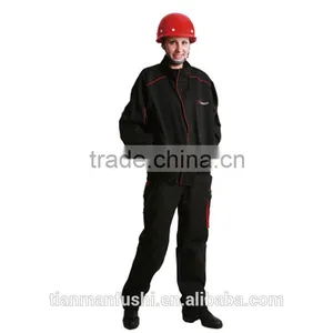 2015 Black Workwear Suit For Women Customed OEM ODM Work Clothes Factory Uniforms thumbnail-1