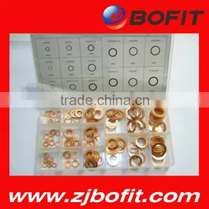 580PC Copper Gasket Assortment/copper Gasket Kit thumbnail-5