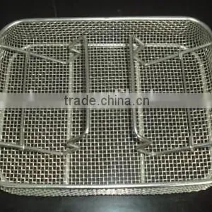 Fine Wire Mesh Basket With Lid Mesh Stainless Steel Baskets thumbnail-4