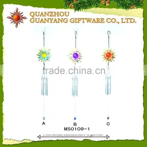 Sun-shaped Custom Wind Chime Metal Brass Bell Wind Chimes thumbnail-1