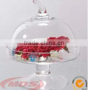 Clear Glass Cake Cover thumbnail-1