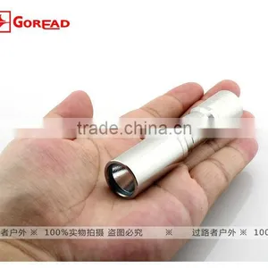 Goread C47 R2 Stainless Steel 3W High Bright Rechargeable 14500 LED Torch thumbnail-1