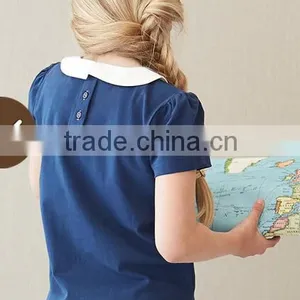 USA Children's Organic Cotton Ruffle t Shirts Wholesale Price so Cheaper thumbnail-4