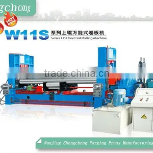 W11 Three Roller Coiling Machine/metal Plate Roll Machine Tool thumbnail-1